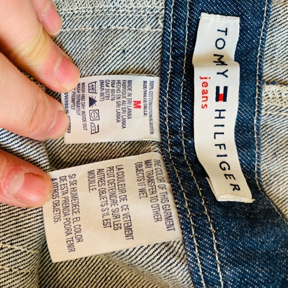 Vintage 90s Tommy Hilfiger Overalls as worn by Aaliyah Street Wear - Picture 7 of 16